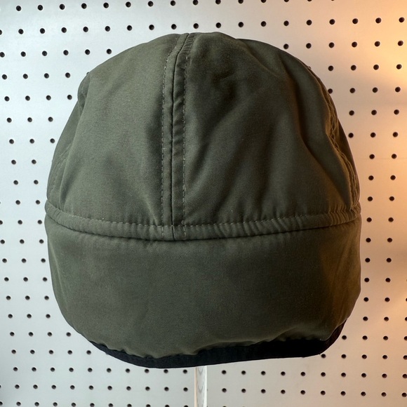 Eddie Bauer Hat Men's Green Insulated Goose Down Ear Cover Gorp Hiking Camping - Picture 10 of 15